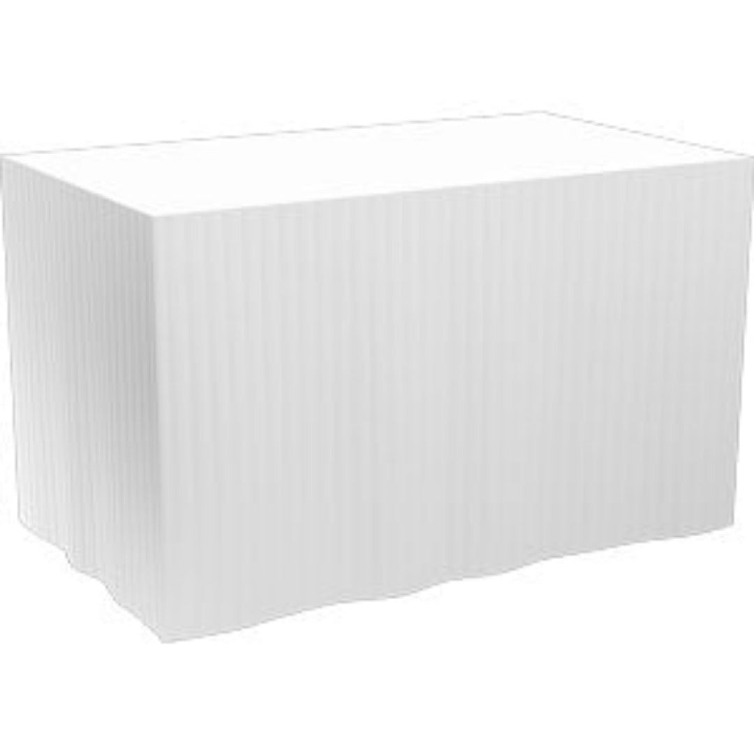 Dunicel Borðskjúrt 0,72x4m Hvítt 5stk|Kart/1