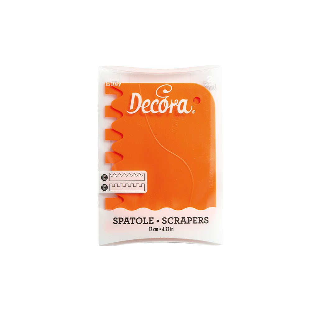 Decora eiggjskravari 2stk v/bylgjum/takkum 12x8,3cm