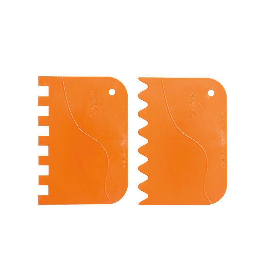 Decora eiggjskravari 2stk v/bylgjum/takkum 12x8,3cm
