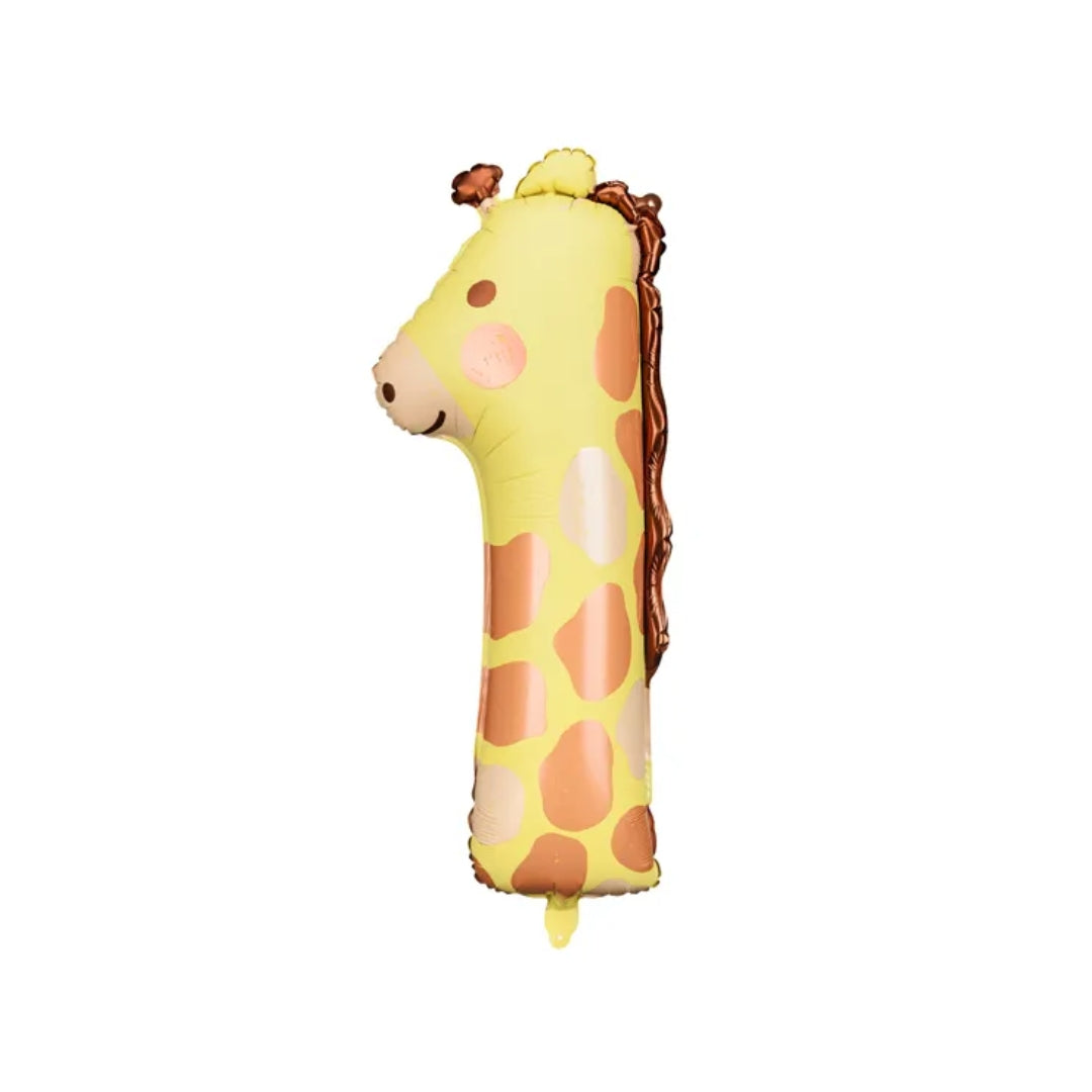 PD Ballóntal folia "1" Giraffur 48x96cm 30L
