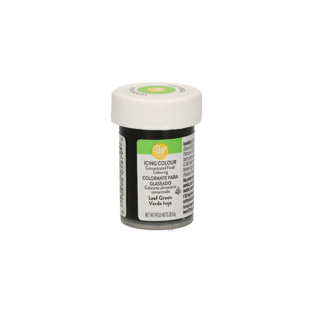Wilton Glasurliting Blað grønt gelbaserað 28gr