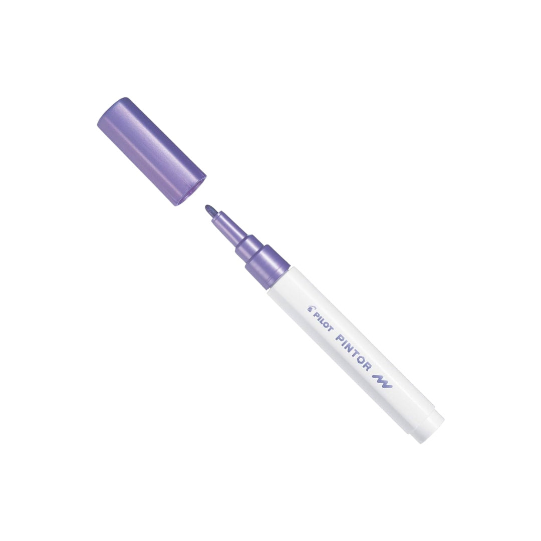 Tussj Fín 1,0mm Metalic Lilla Pilot Pintor