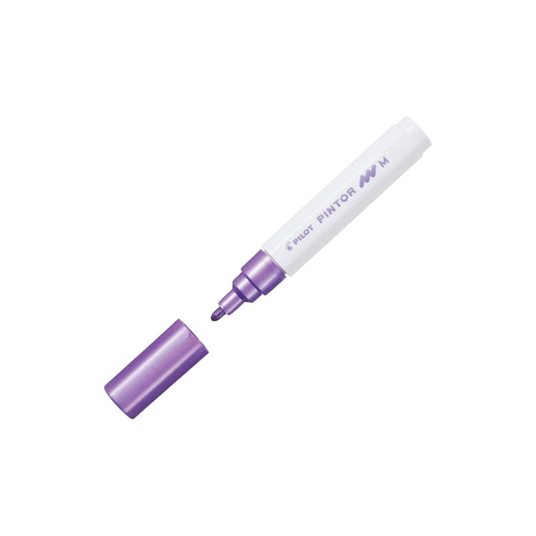 Tussj Medium 1,4mm Metalliskt Lilla Pilot Pintor