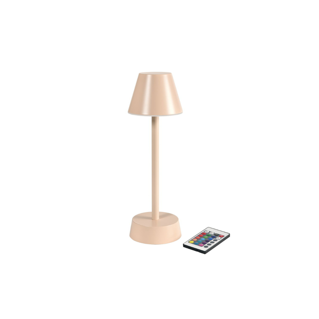 Duni LED Lampa Zelda Ø10,3 H32cm Soft Pink
