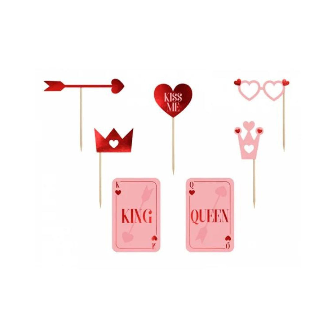 Partydeco Photo props Love is 7stk