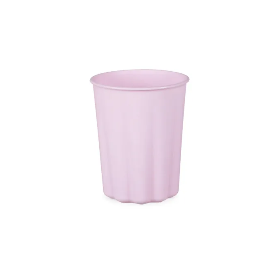 Drekkigløs plastik Lilla 22cl 4stk