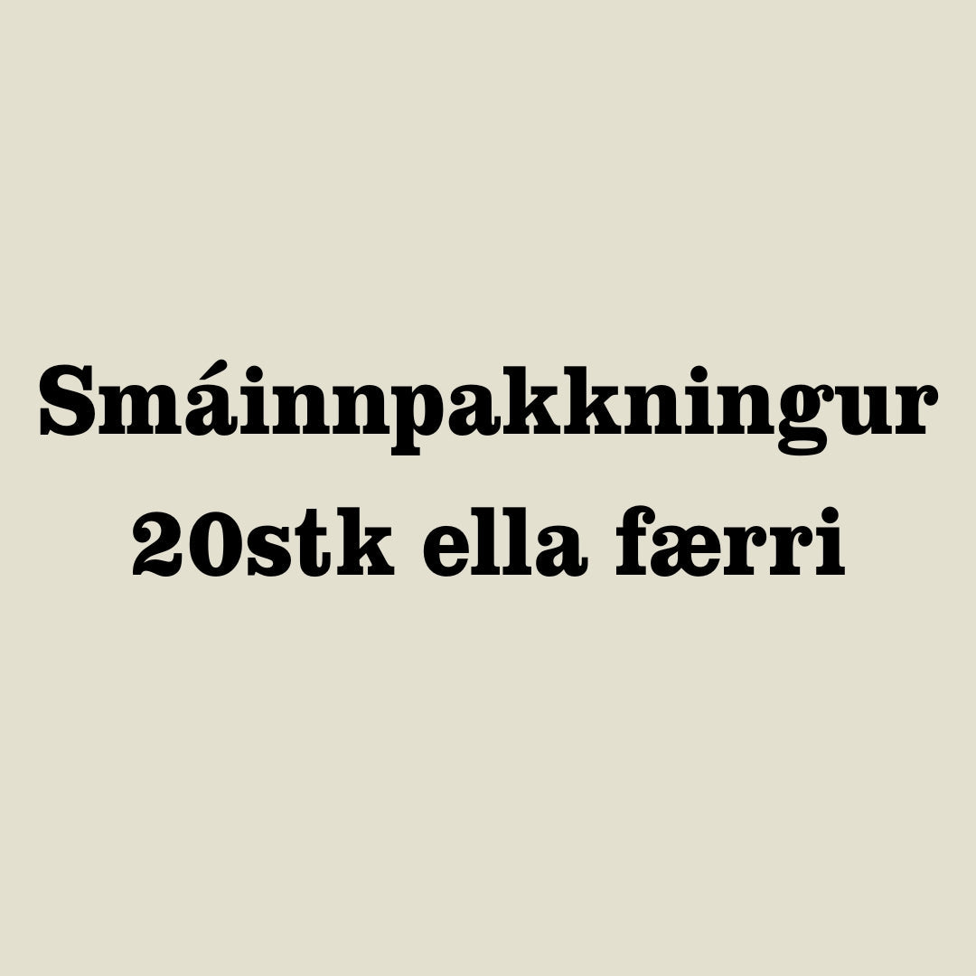 Smáinnpakkningur 33cm