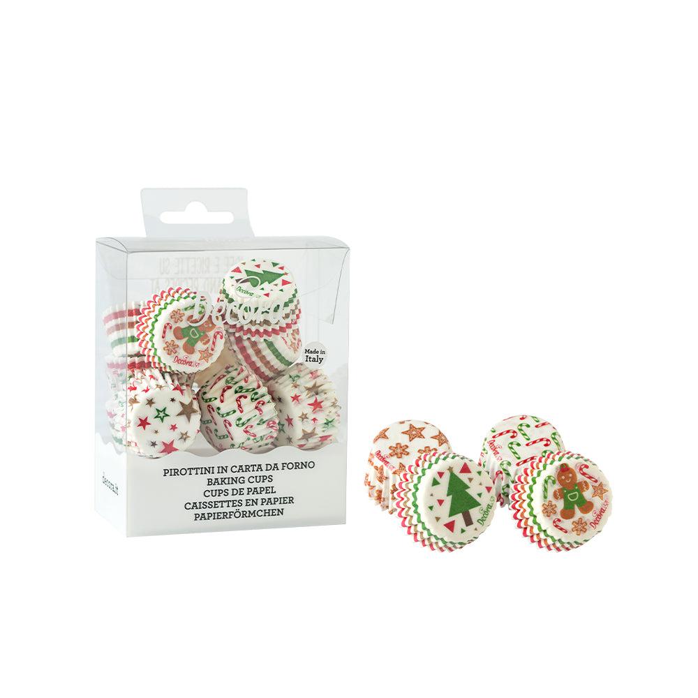 Decora Muffinsformar jólamotiv. 200stk 27x17mm