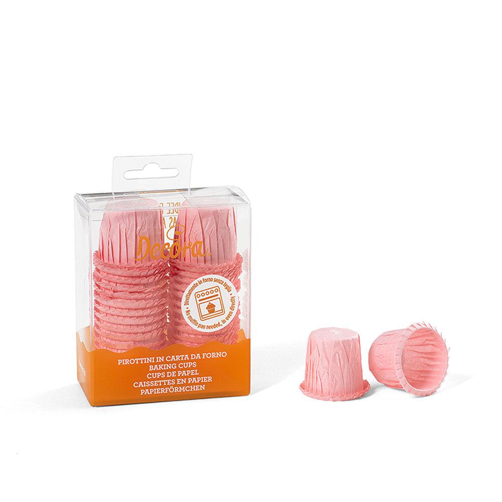 Decora Muffinsformar Bonbon 35stk 30x35mm Pink