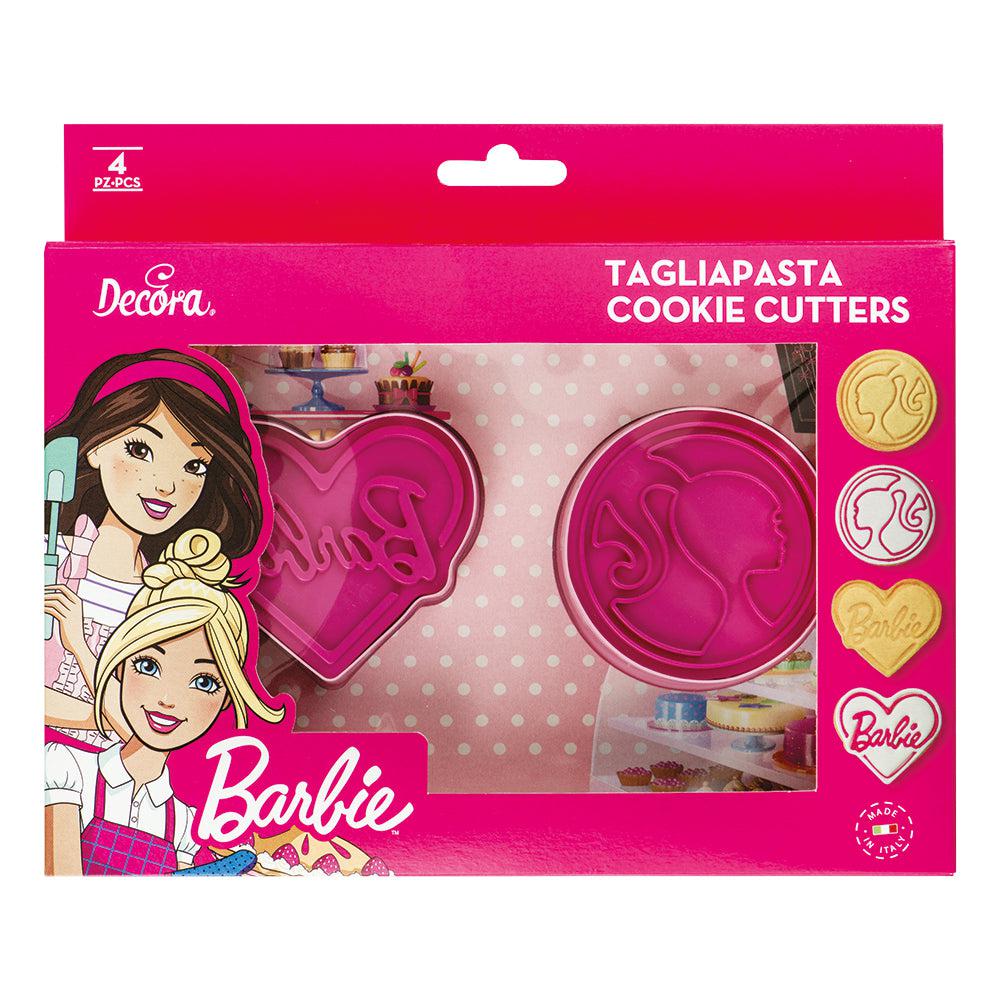 Útskerarar Barbie 2stk Ø6,5xH2,2|7x6,5xH2,2cm
