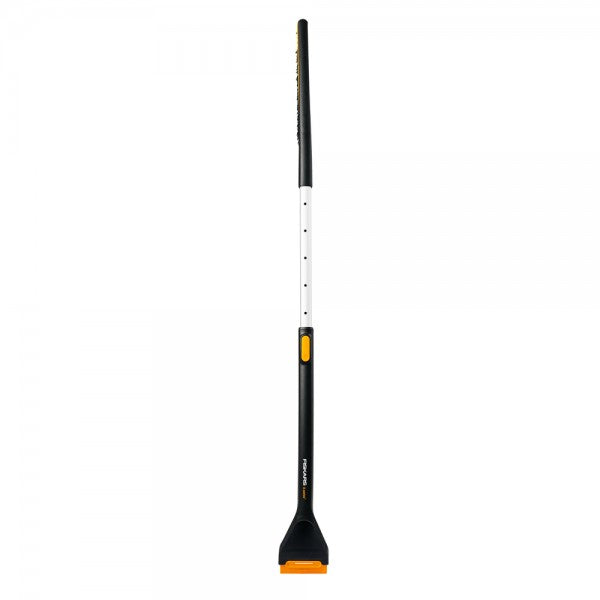 Fiskars ísskavari v/bust+teleskop skaft L85-113cm