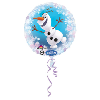 Foliu ballón Frozen Olaf Ø43