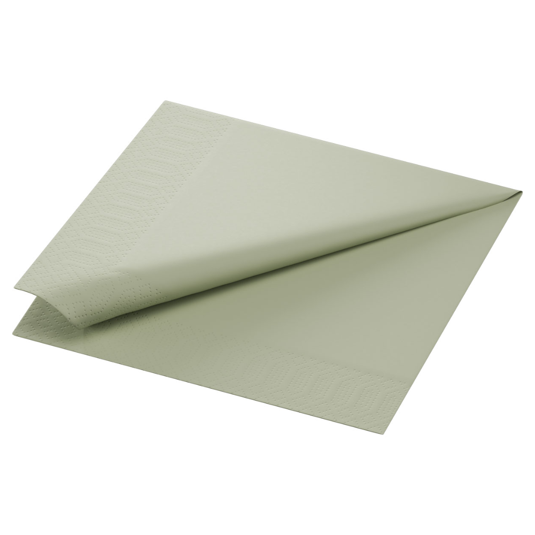 Duni. Serv. 3-lag 40cm 250stk|Kart/4 Pistachio