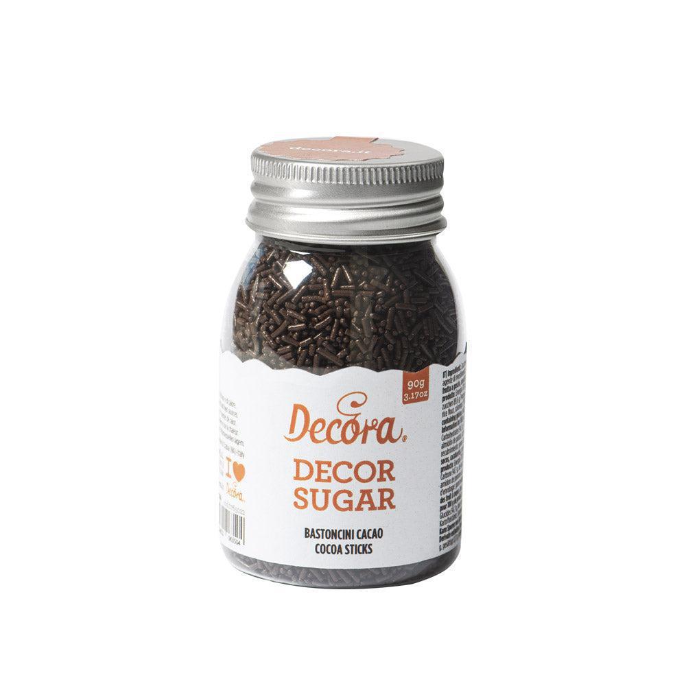 Decora skreytsukur  Cocoa pinnar 100gr