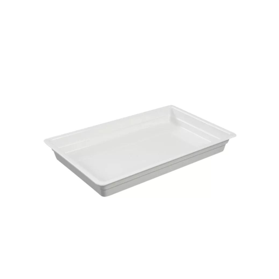 Fat melamin GN 1/1 Hvít 530X325X65MM
