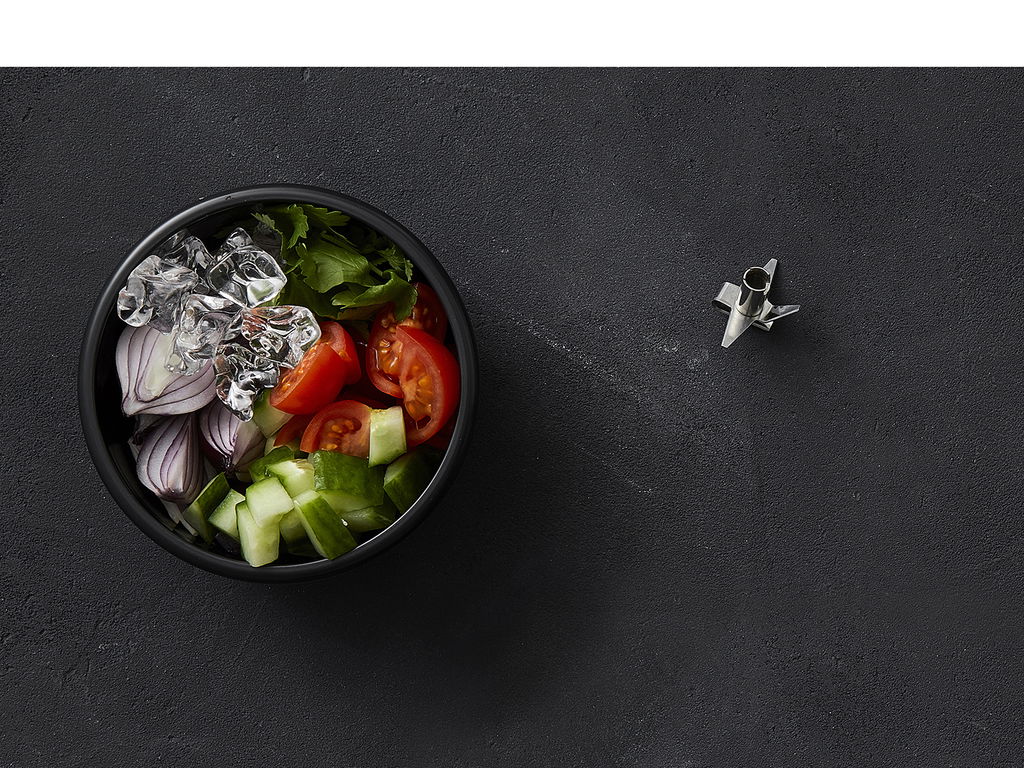 Multifunktións knívur til Bamix hondblendara