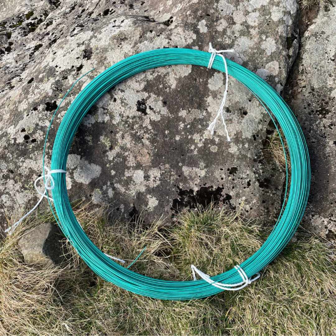 Jarntráður 2,5 mm galv grønt 26m/kg 25kg/bunt