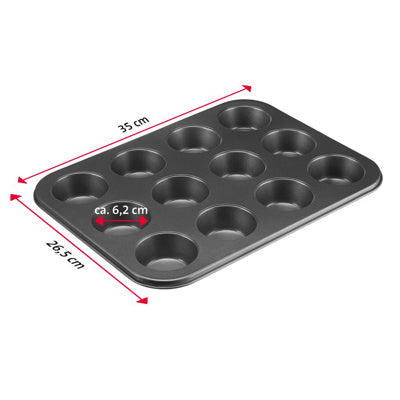 Westmark Muffinsformur 12stk
