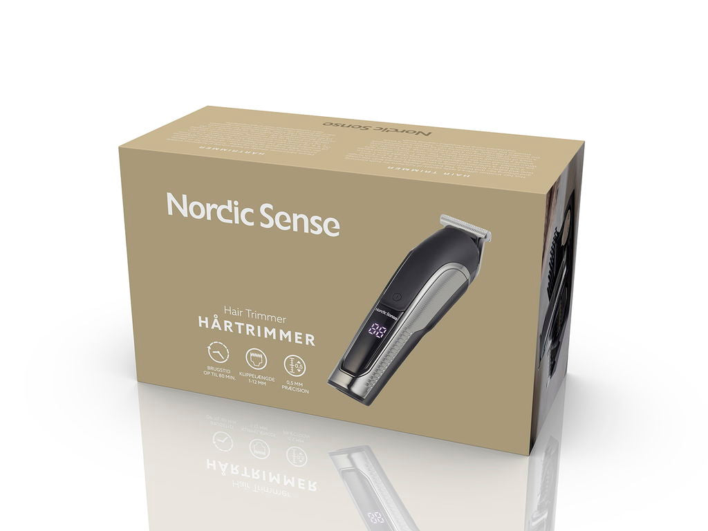 Trimmarasett v/barbering tráðleyst 1-12mm