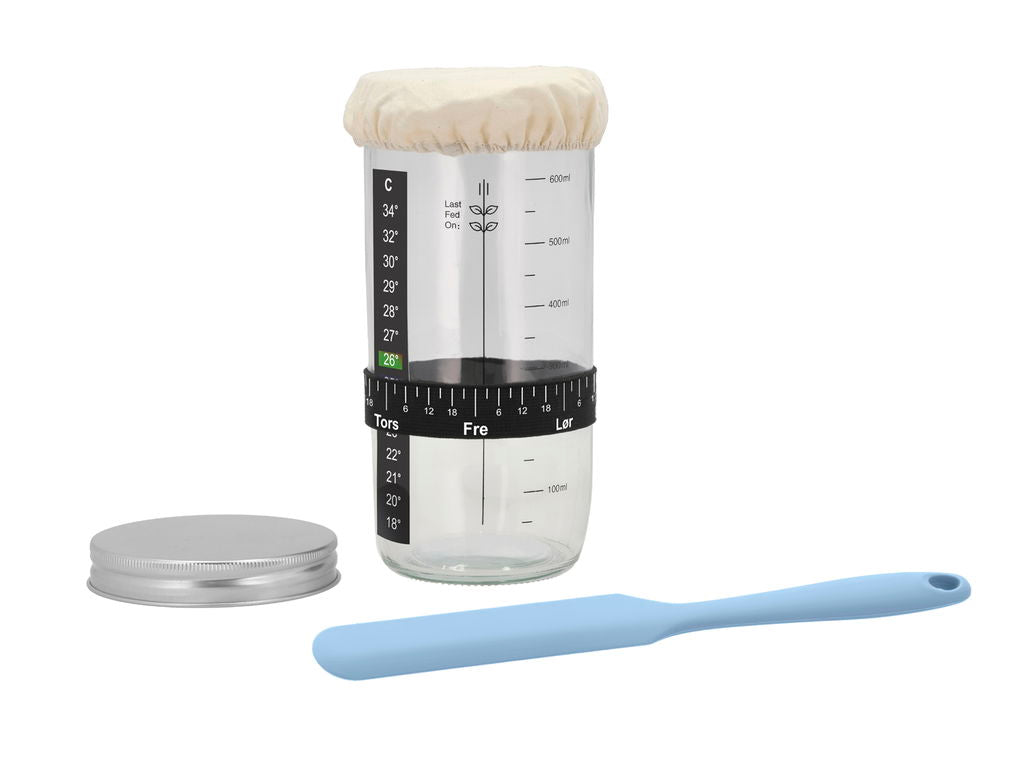 Súrdeiggjssett Transparent Funktion  8,5x17,5cm