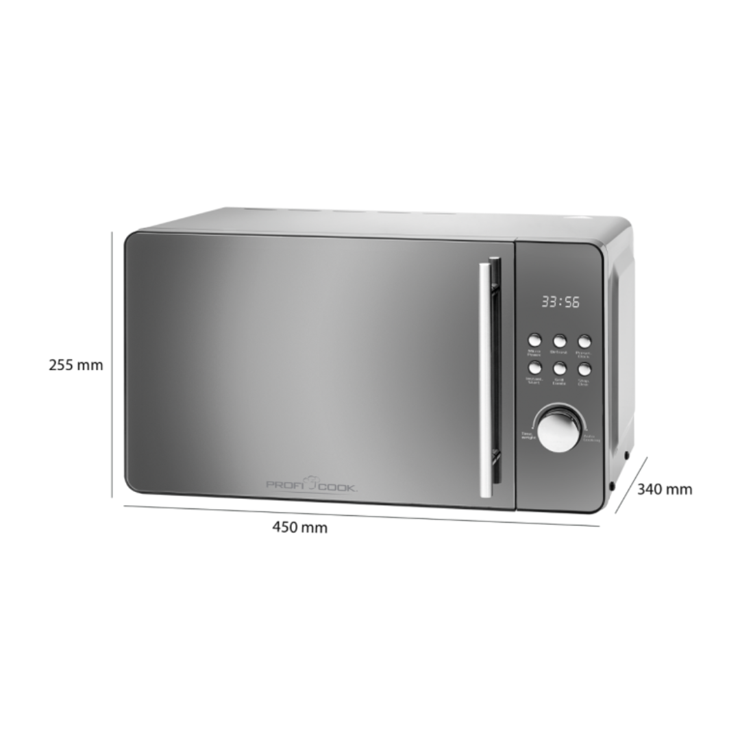 ProfiCook Mikroovnur v/grill 1280W PC-MWG 1175