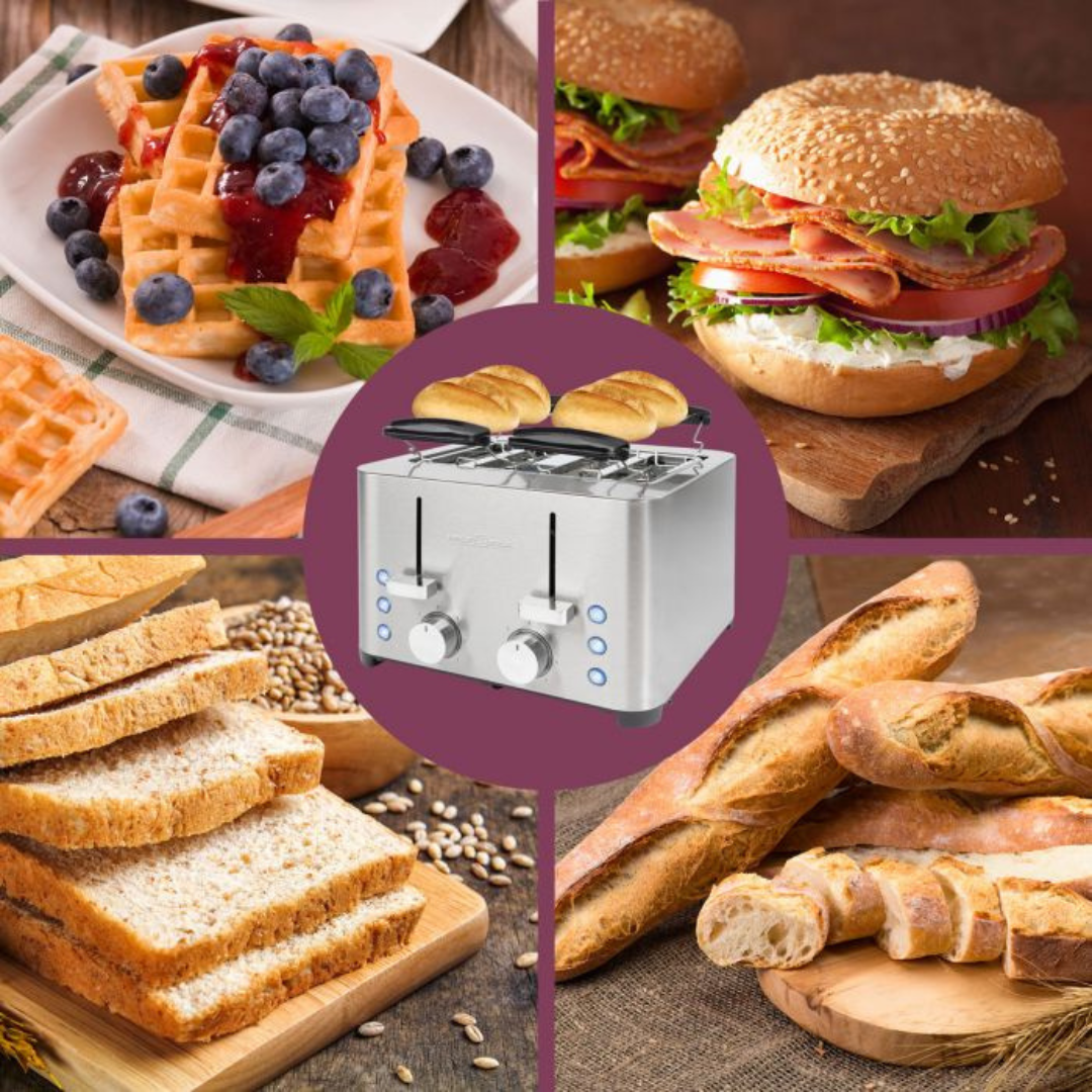 ProfiCook Breyðristari t/4stk skivar PC-TA 1252 RF