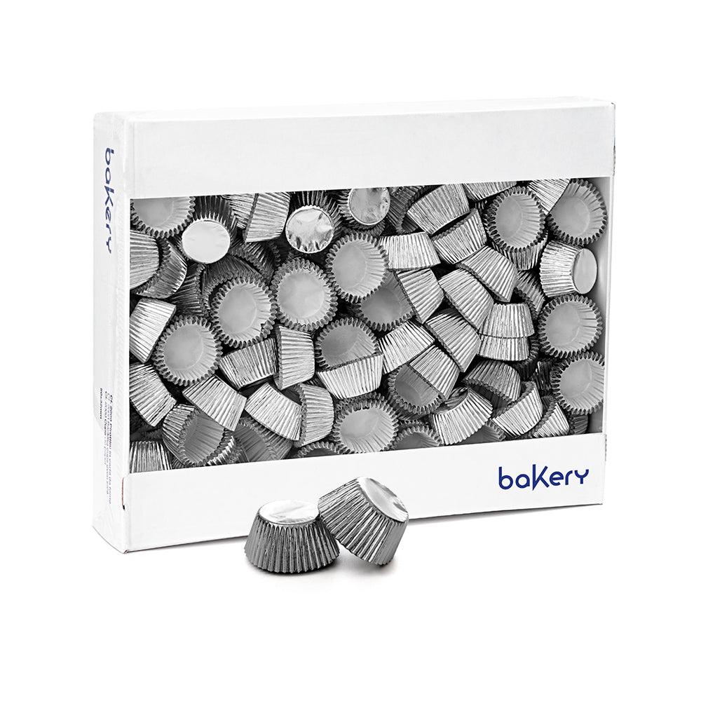 Decora Muffinsformar silvur 2500stk 32x22mm
