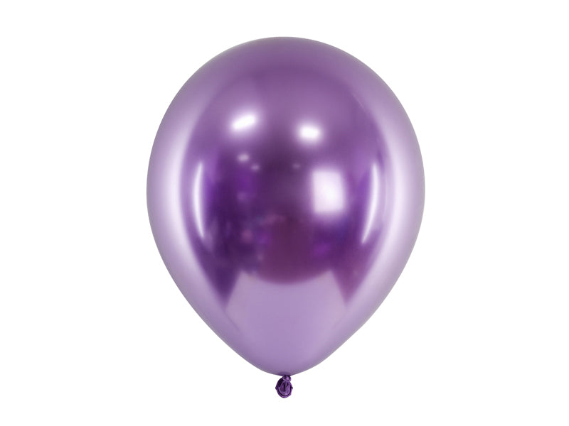 Ballónir Glossy 30cm 50stk violet