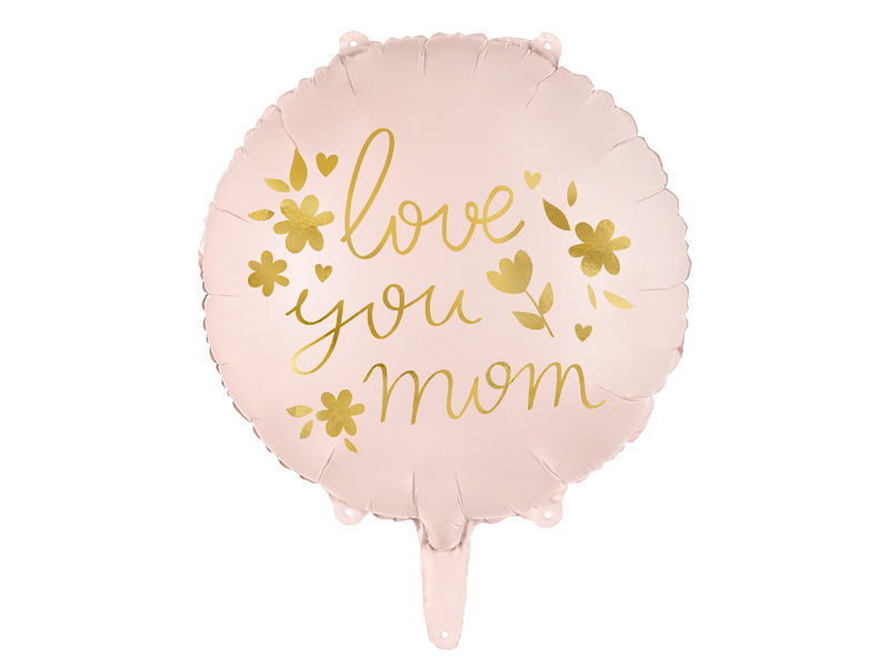 Folio Ballónir &quot;Love you mom&quot; 45cm