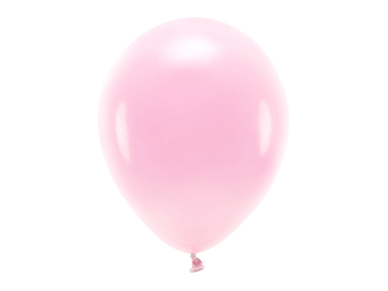 Ballónir ECO latex 30cm pastel ljóst pink 10stk
