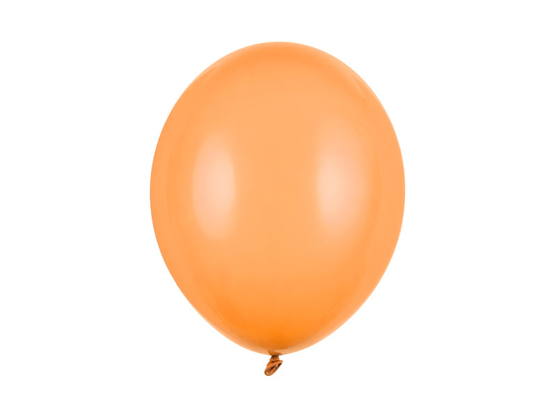 Ballónir latex 30cm 10stk Pastel  Orange