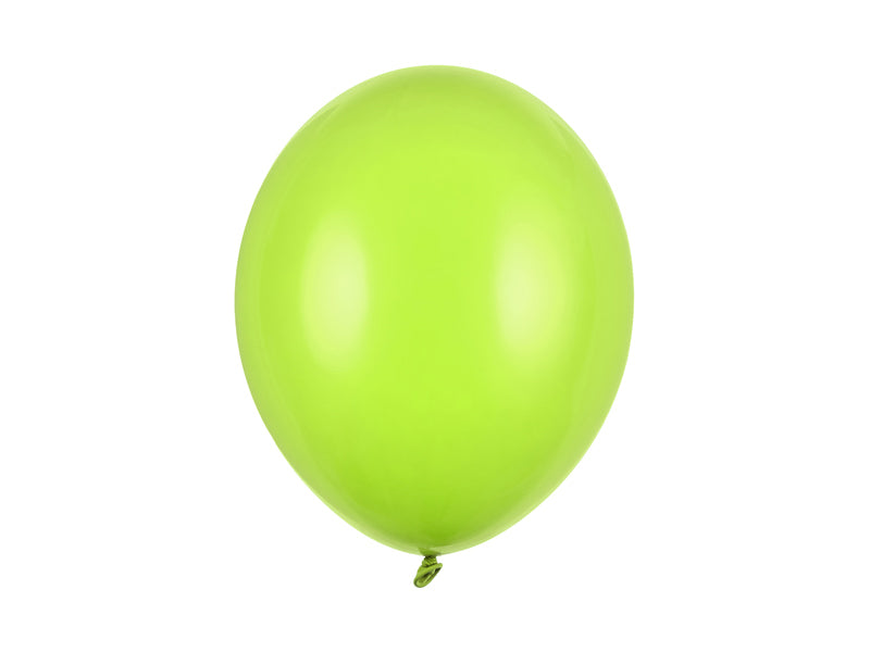 Ballónir latex 30cm 10stk Pastel Lime grøn
