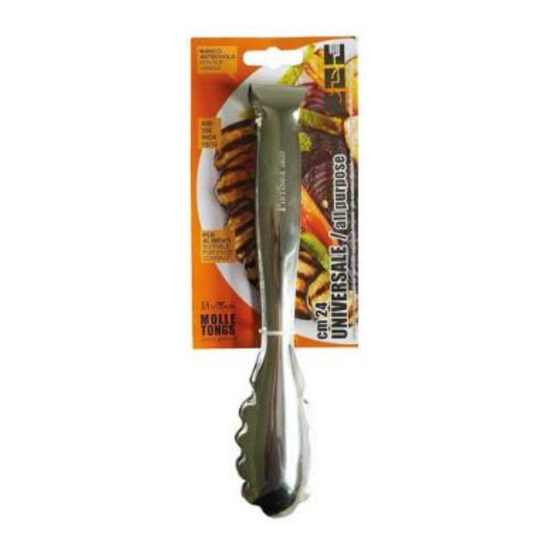 Salat-/spagetti &amp; serveringstong 24cm stál