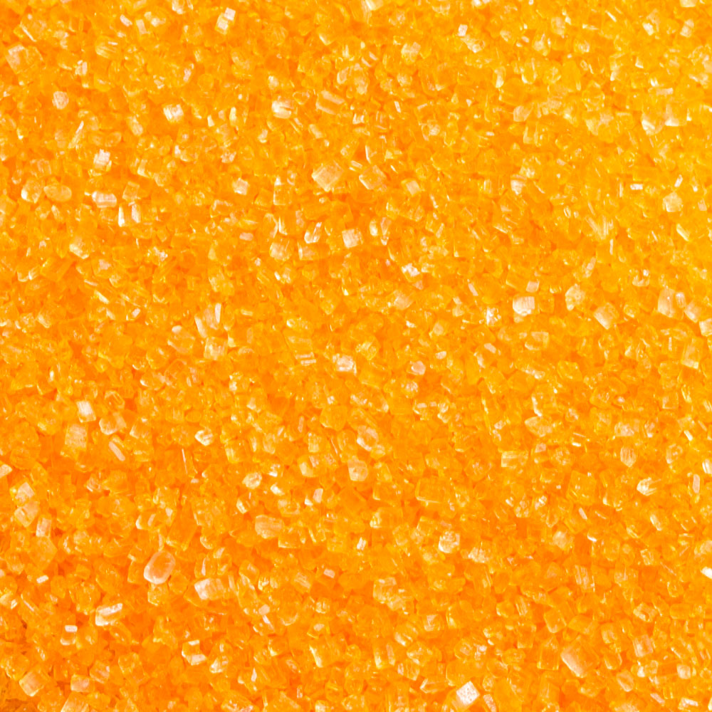 Decora skreytsukur glitrandi Orange 100gr