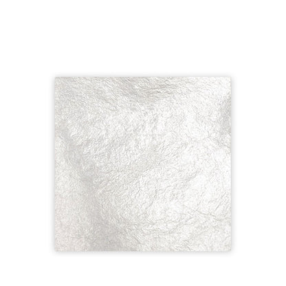 Decora pyntibløð 5stk átulig silvur 86x86mm