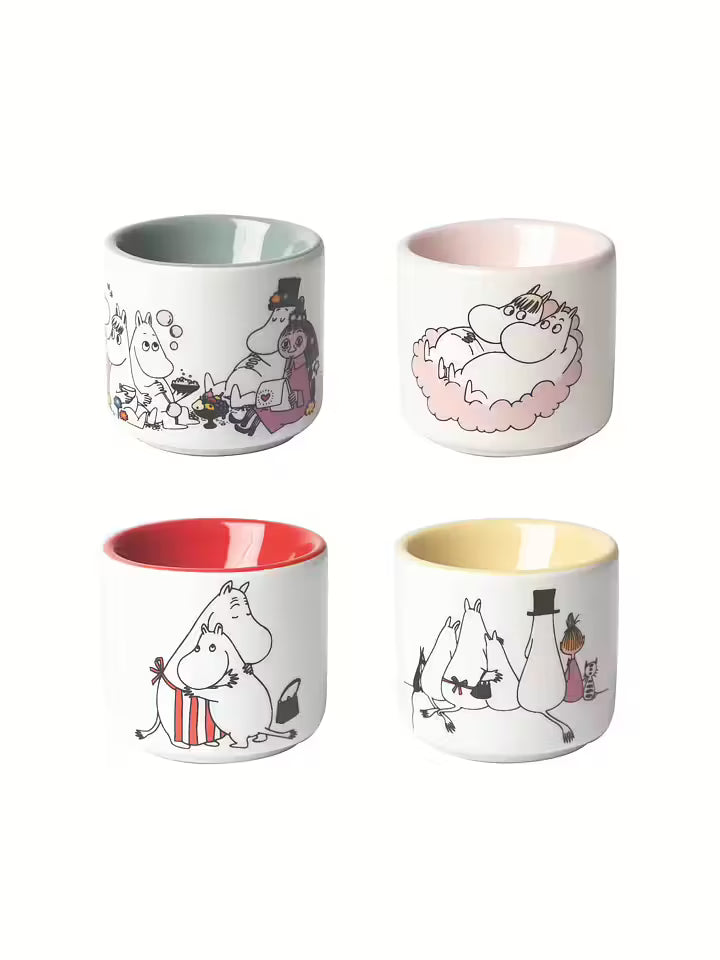Eggjabikør Mumi Love H4,5cm 4stk Dolomit
