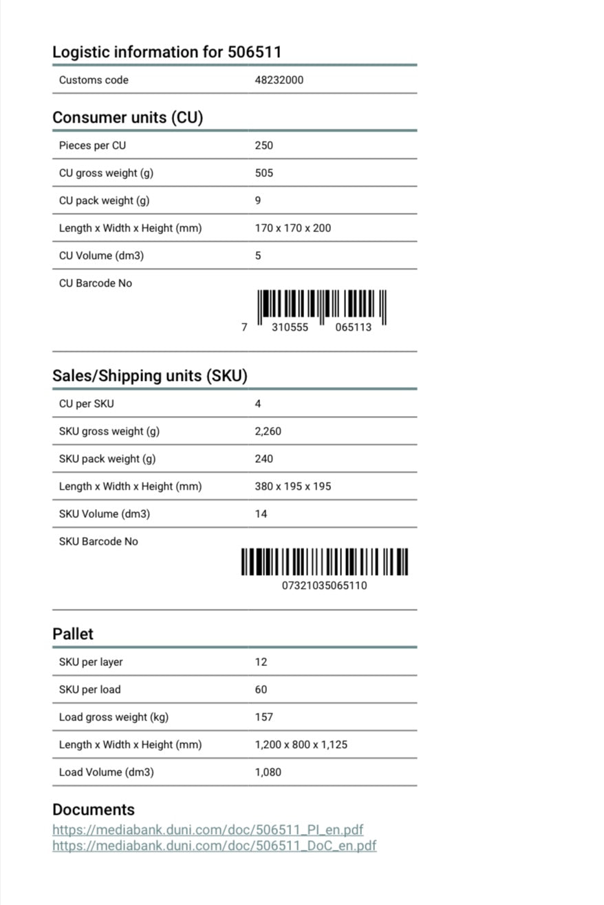 Duni Kaffifiltur Skál 1,8 Ø90 D250 250stk|Kart/4