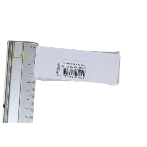 Navnakort 34x92mm 100stk