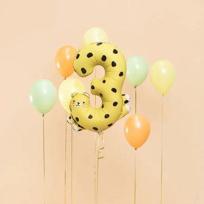PD Ballóntal folia &quot;3&quot; Geopard 72,5x109cm 30L
