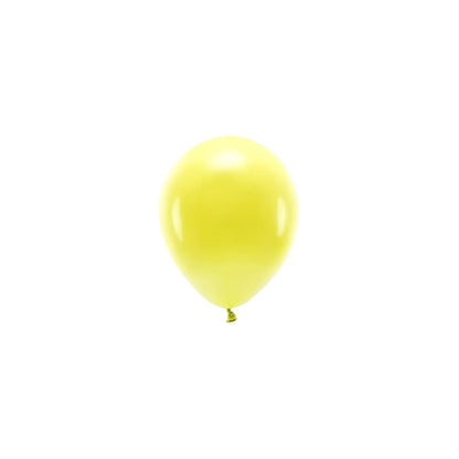 PD Ballón Eco 30cm 100stk Pastel gul