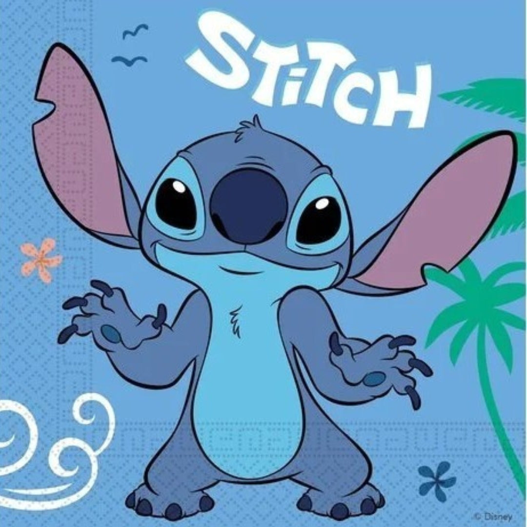 Serviettar 33x33cm 20stk Disney Stich