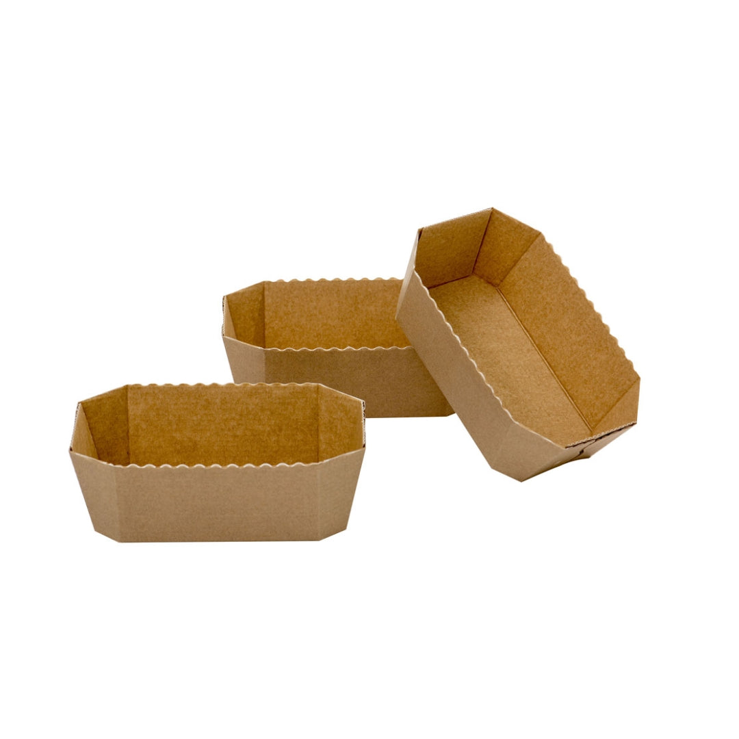 Decora Breyðformur papír 5stk 15,3x8,8cm H6cm