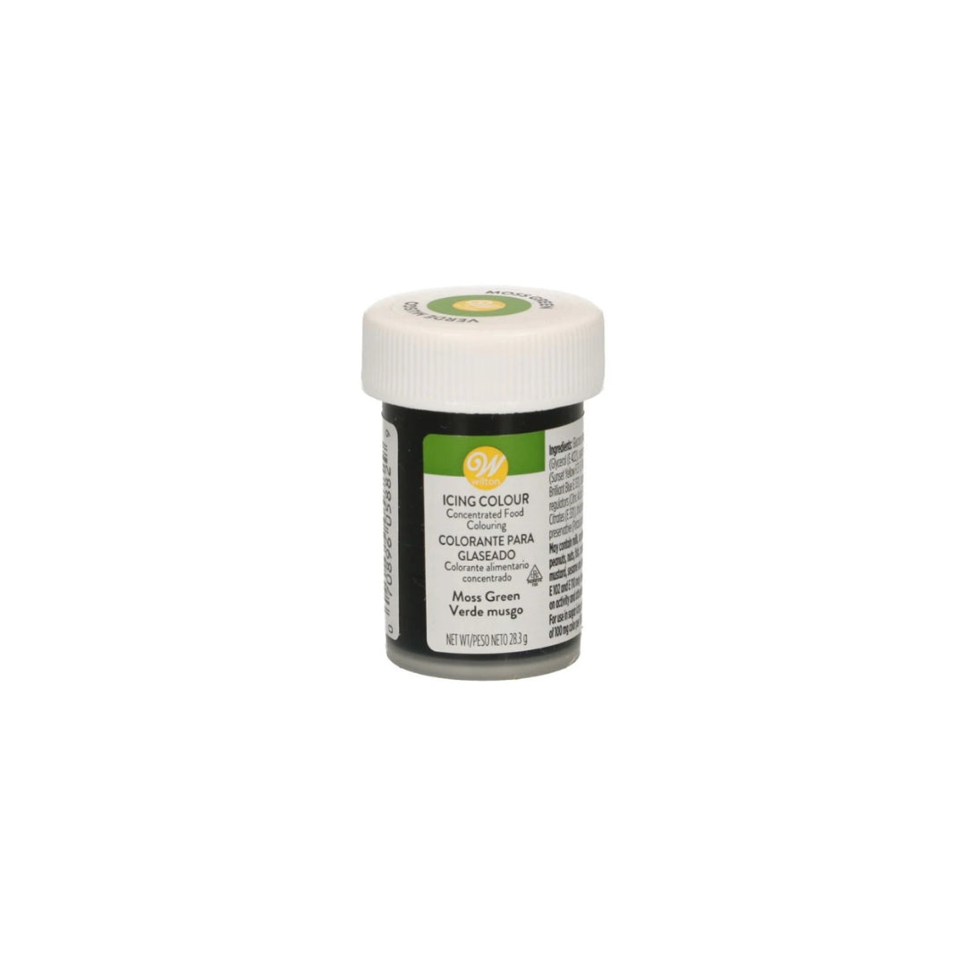 Wilton Glasurliting Mosa grønt gelbaserað 28gr