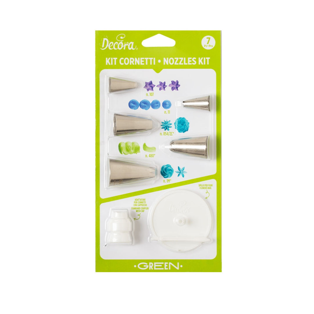 Decora Túllu-byrjunarsett v/7stk grønt