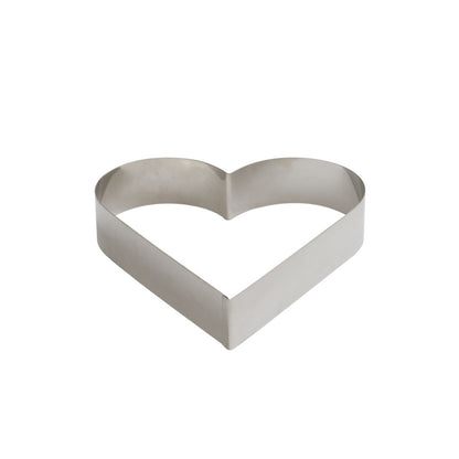 Decora Útstikkari hjarta 22cm H4,5cm Rustfrí
