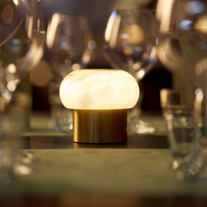 LED Lampa tráðleys Namak H10,5 Ø11,5 14T Messing