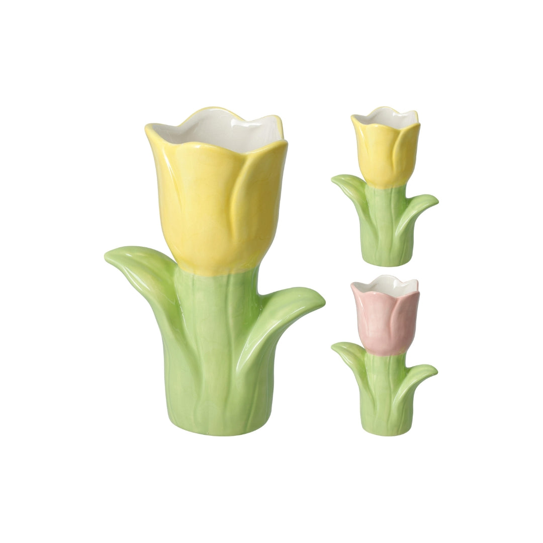 EH Vasi tulipan 2ass 21cm 1stk
