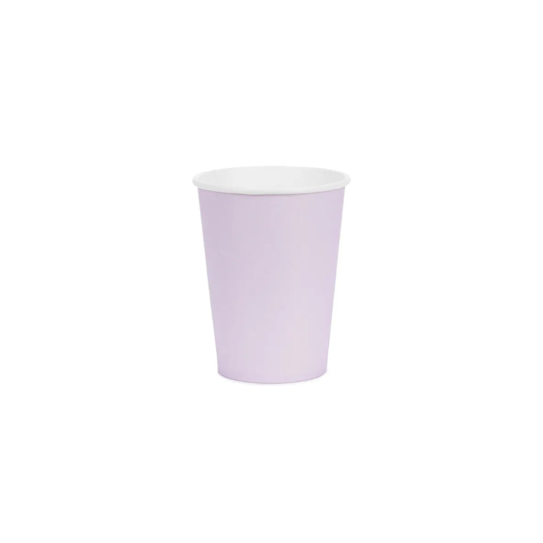Pappbikar lavendel lilla 250ml 6stk