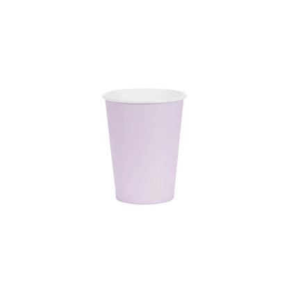 Pappbikar lavendel lilla 250ml 6stk
