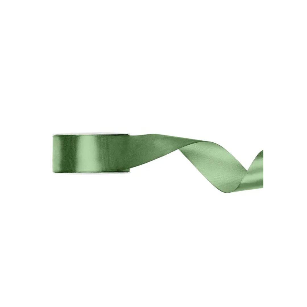 Silkiband ljóst grønt 38mm/25m